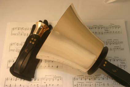 Bells of the Lakes photos - two bells, gloves, music